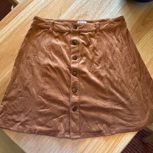 suede skirt